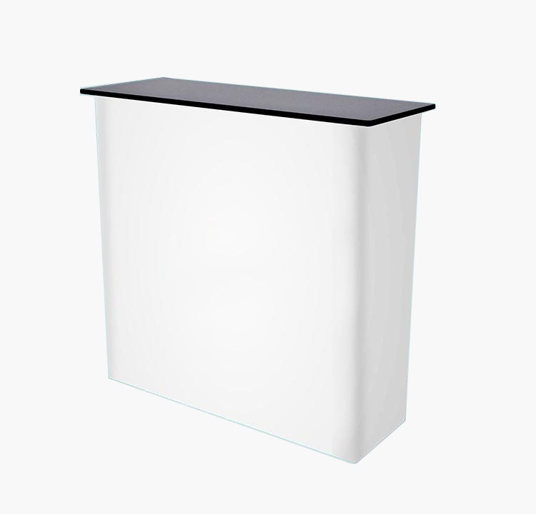 Fabric banner Promotion Counter